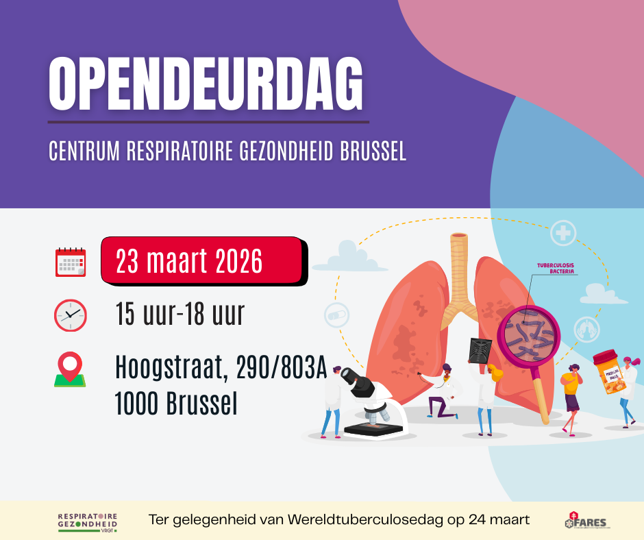 Open Deur-dag van het Centrum voor Tuberculosepreventie van Brussel